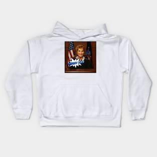 I Watch Too Much Judge Judy Said Nobody Ever Kids Hoodie